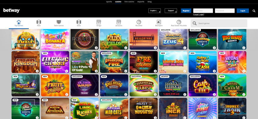 Betway Casino Betway Casino Games