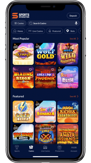 Sports Interaction betting app