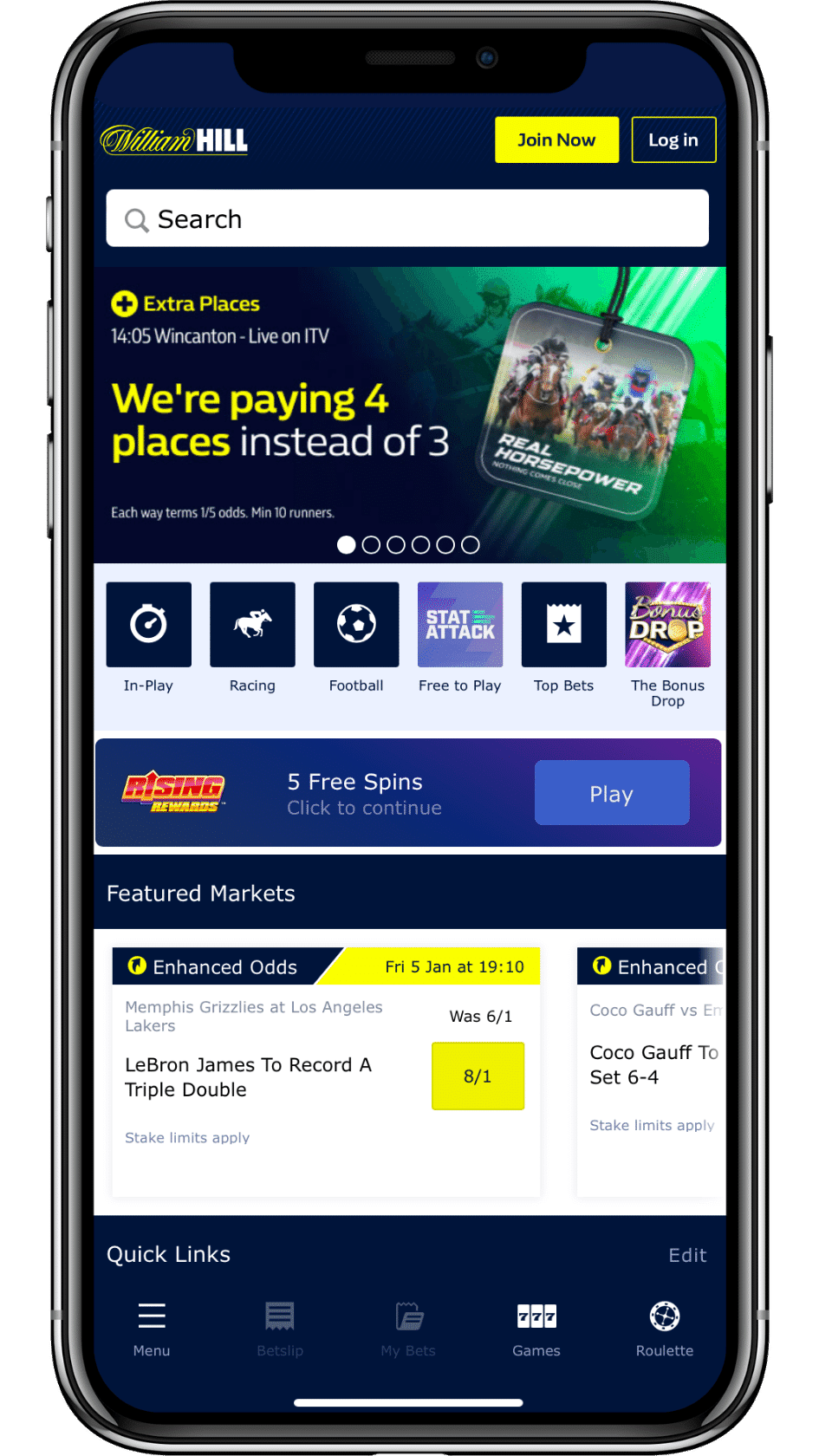 William Hill sportsbook