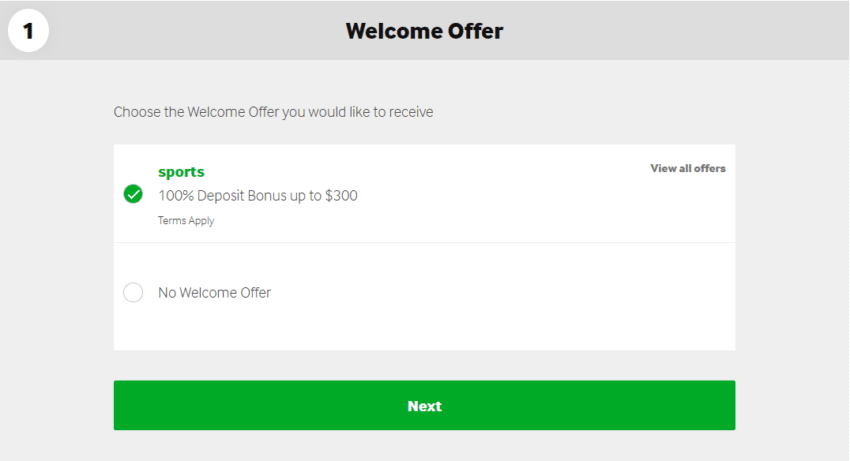betway welcome offer for new customers only - 100% deposit bonus up to $300