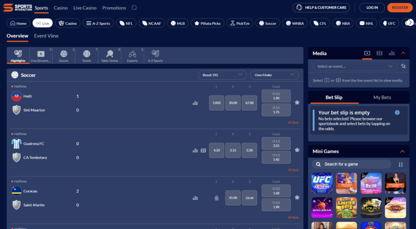 Sports interaction betting review