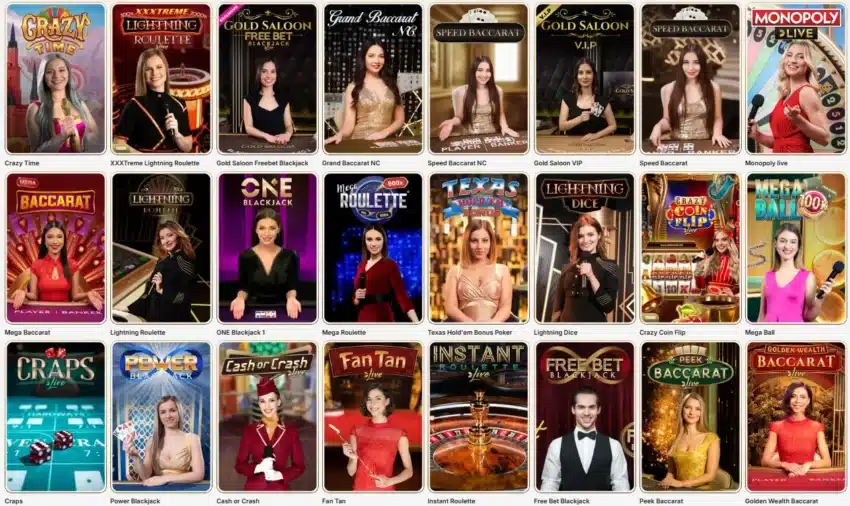 Tooniebet Ontario Live Casino Games